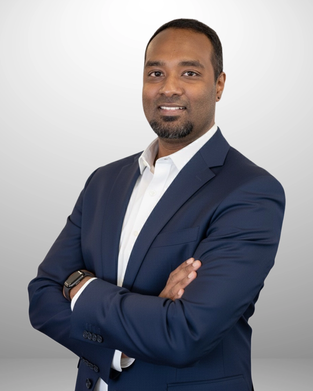 Portrait of Marco Govender, Marketing Manager, Auckland.